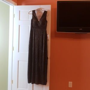 Beautiful new evening maxi gown lined